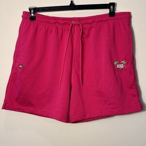 🔥 NWT $60 Nike Men's Sz M, Club French Terry‎ Flow Vibes Shorts W/Embroidery 🔥